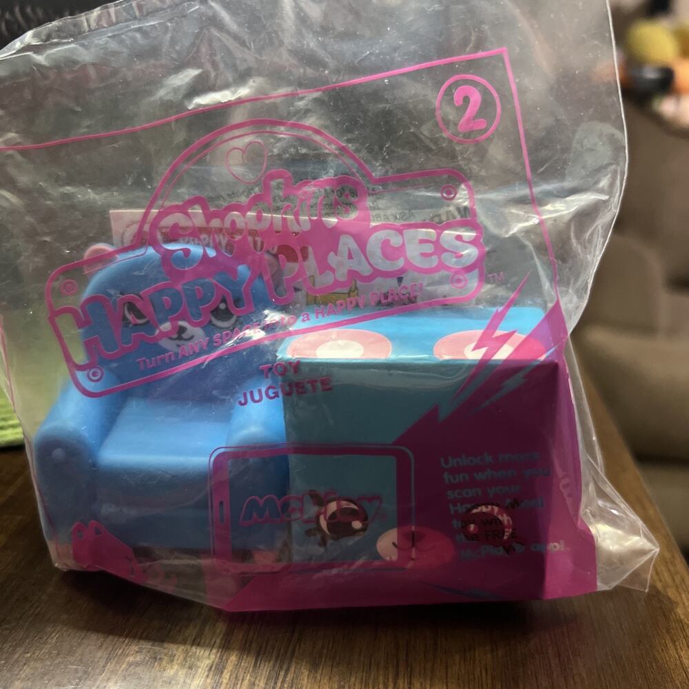 Shopkins Happy Places #2 McDonalds Happy Meal Toy Juguete NIP